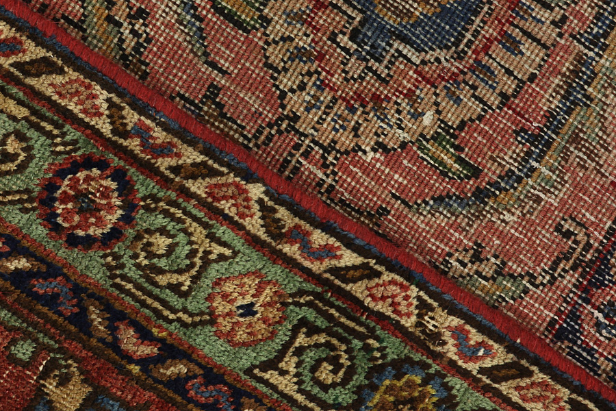 Bakhtiari - old Persian Carpet 396x297 - Picture 5