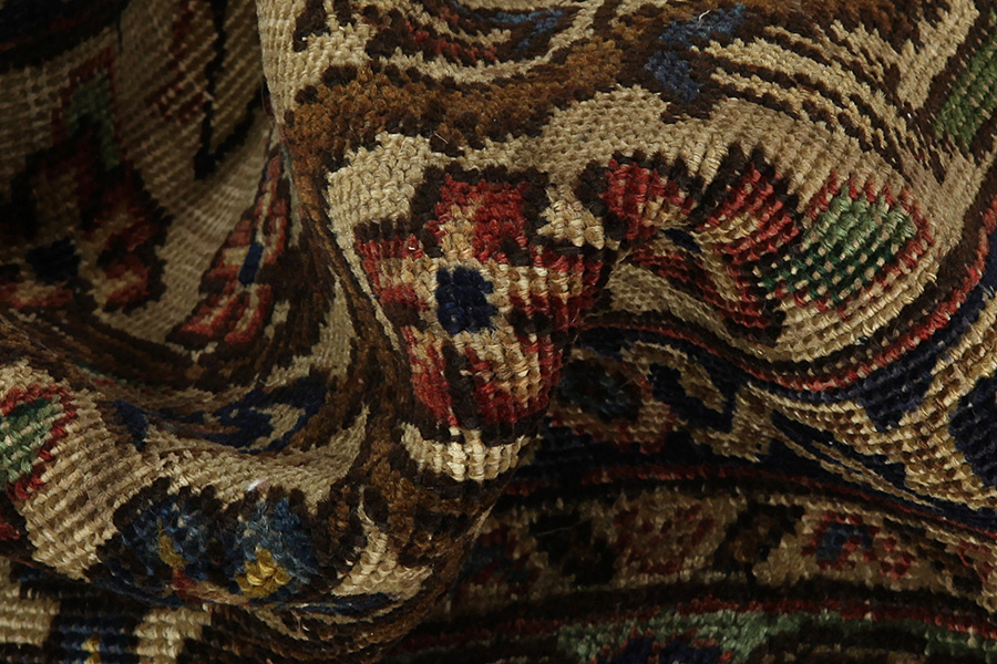 Bakhtiari - old Persian Carpet 396x297 - Picture 6