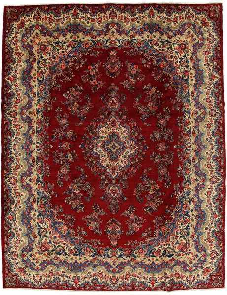Kerman - Lavar Persian Carpet 355x275