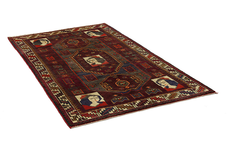 Koliai - Kurdi Persian Carpet 243x139 - Picture 1