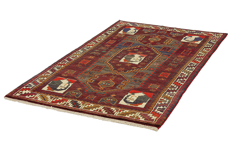 Koliai - Kurdi Persian Carpet 243x139 - Picture 2