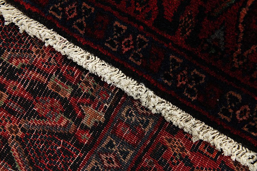 Senneh - Kurdi Persian Carpet 368x146 - Picture 5