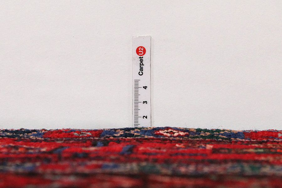 Senneh - Kurdi Persian Carpet 368x146 - Picture 7