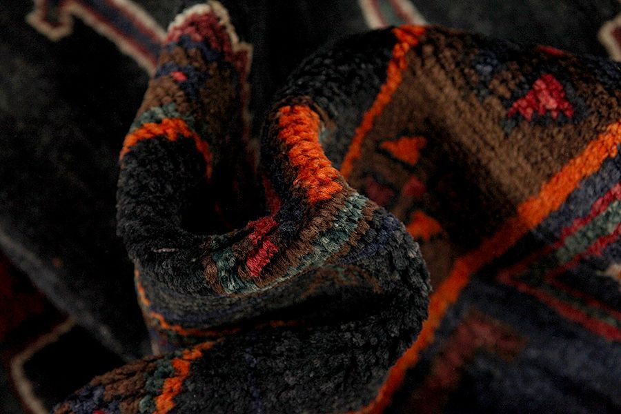 Enjelas - Hamadan Persian Carpet 315x158 - Picture 6