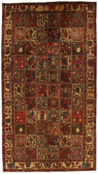 Bakhtiari Persian Carpet 300x166