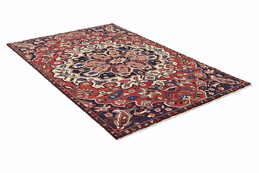 Bakhtiari Persian Carpet 248x167 - Picture 1
