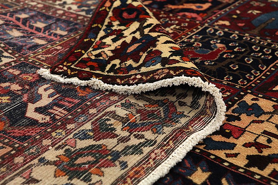 Bakhtiari Persian Carpet 303x170 - Picture 4