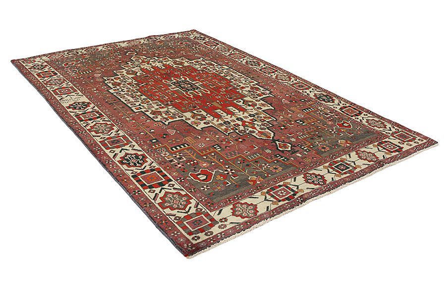 Bakhtiari Persian Carpet 297x202 - Picture 1